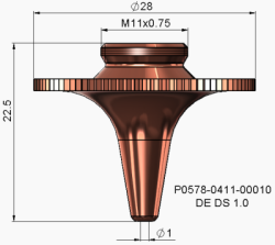 Lazer Nozzle DEDS - 3