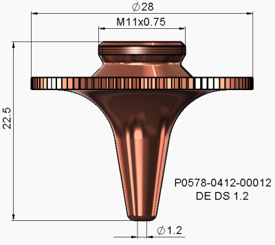 Lazer Nozzle DEDS - 4