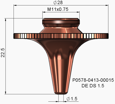 Lazer Nozzle DEDS - 5