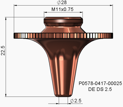 Lazer Nozzle DEDS - 8