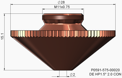 Precitec Double Nozzle - 7