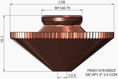 Precitec Double Nozzle - 8