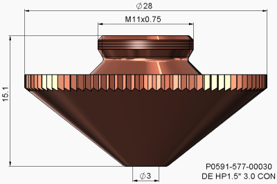 Precitec Double Nozzle - 9